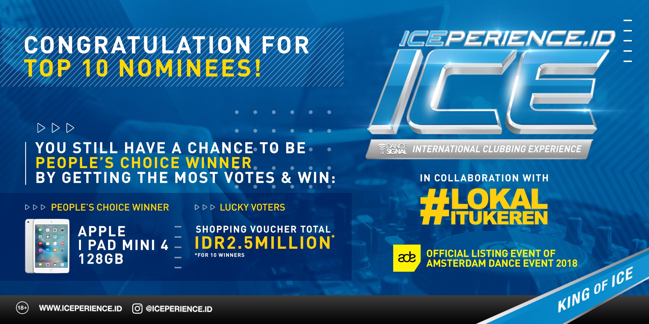 Vote Produser Pilihan Lo di Iceperience Online Remix Competition 2018! thumbnail